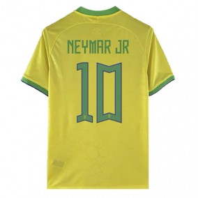 Brasilien Neymar Jr 10 2023/2024 Hemma Fotbollströjor Kortärmad